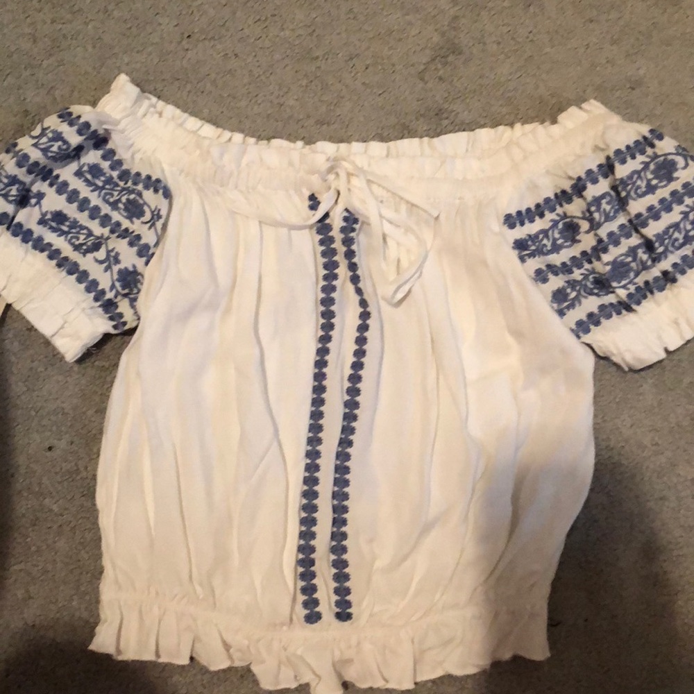 Off the shoulder top